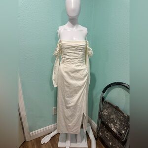 Reformation Isaac Midi Dress